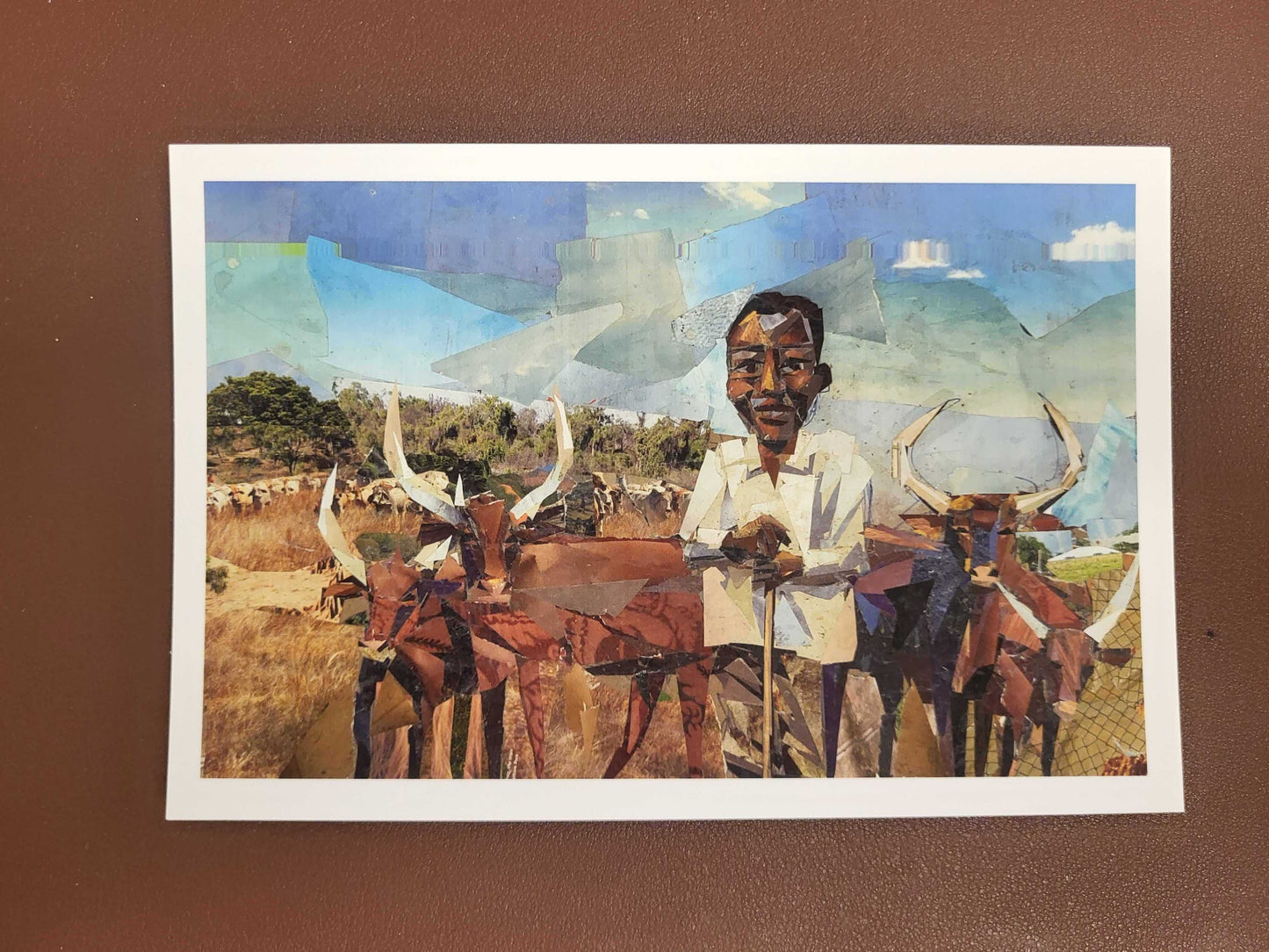 4x6 art print with white border
