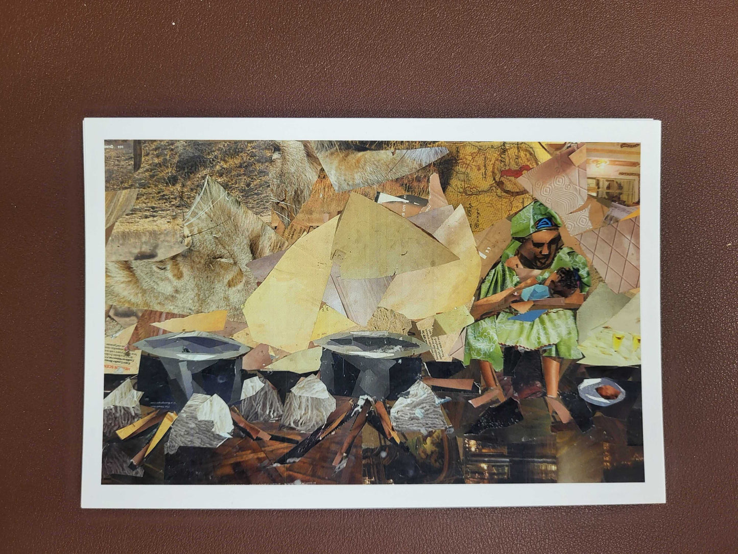 4x6 art print with white border